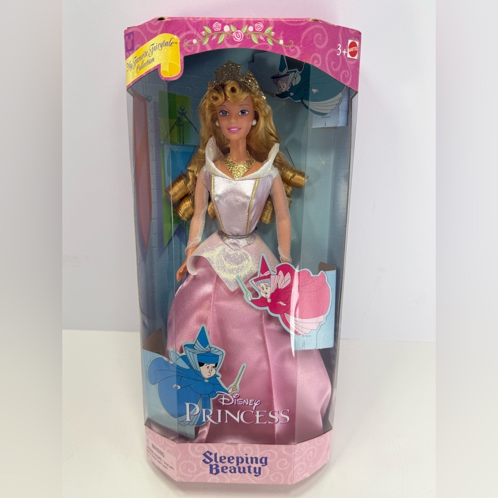 NIB - Vintage 2000 Disney Sleeping Beauty Princess Aurora Doll